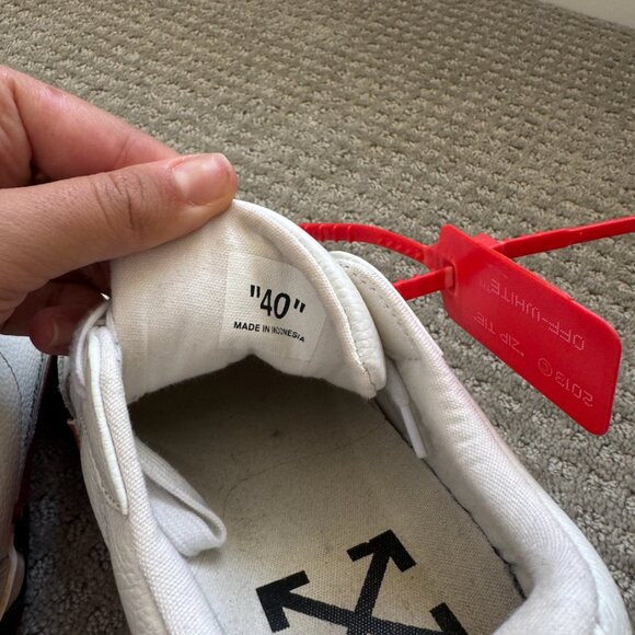 Off-White sneaker low vulcanized white-black - EU 40 - Picture 5 of 9